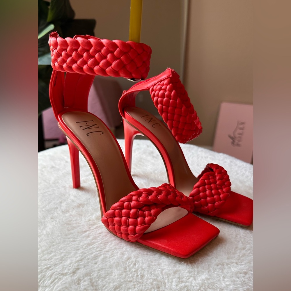 INC red heels